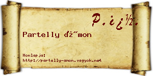 Partelly Ámon névjegykártya